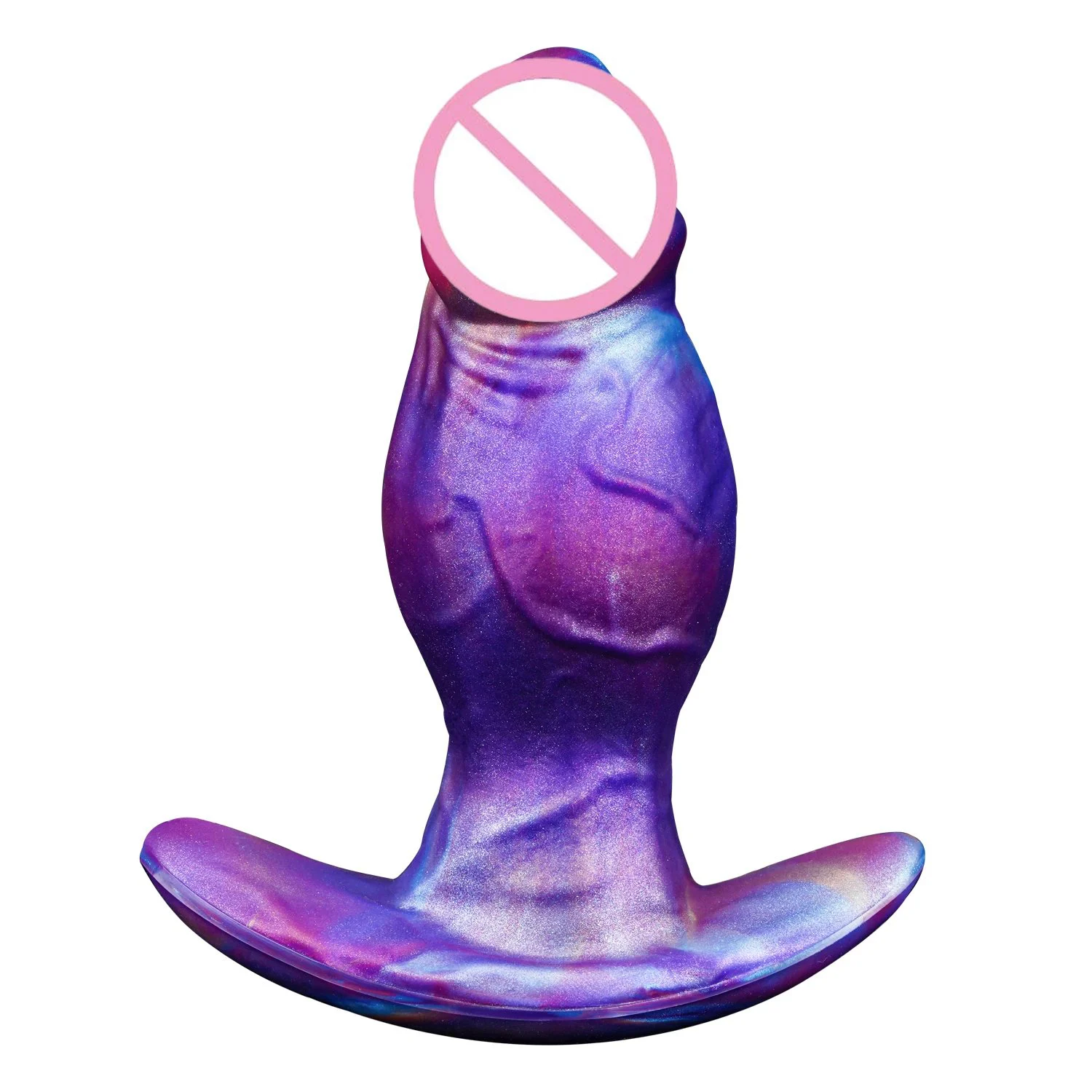 Fantasy Monster Alien Anal Dildo Inflatable Butt Plug T-Shape Base Huge Silicone Prostate Toy Expanding Anal Fun Safe Gelances