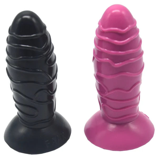 20cm 4.7cm Deep Texture Juguetes Sexuales Sexual Toys Rubber Penis Dildo Ball Shape Anal Plug for Men