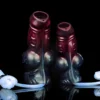 Squirting Function Penis Sleeve Soft Silicone Penis Extender Sleeve Dick Enlargement Ejaculation Erotic Sex Toys for Men