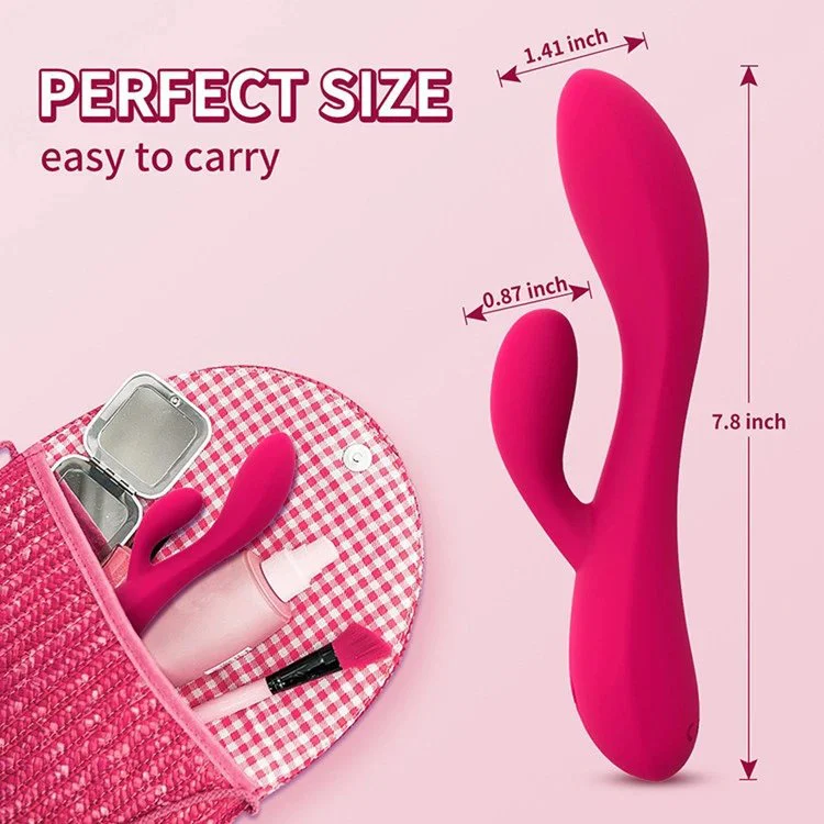 Liquid Silicone Clitoral Simulation Massager G Sport Vibrator Rabbit Vibrator Sex Toys for Women