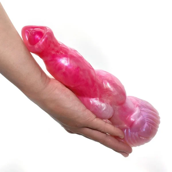 Pink Soft Color Sex Toys Silicone Monster Dildo With Artificia Dildo Animal Dildo for Women
