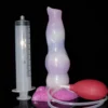 21.5cm Huge Dildo Realistic Spray Strap on Silicone Squirting Penis for Adults Game Toy