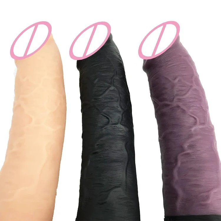 28.5cm 11.22 Thick Dia 5.8cm Soft Silicone Anal Plug Sex Toys Lifelike Flexible Realistic Silicone Huge Dildo for Women