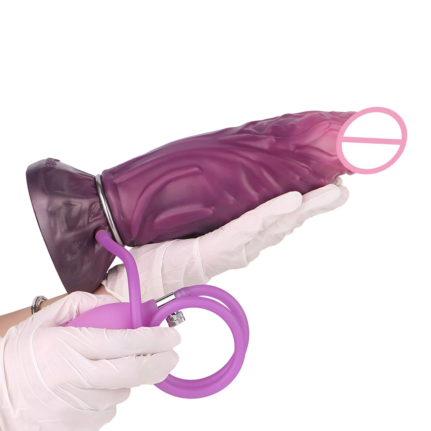 Fantasy Inflatable Anal Plug Dildo Super Soft Vaginal Dilator Realistic Butt Plug Sex Toy for Man and Woman Masturbator