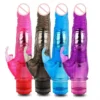 Female Masturbation Multi-speed Cheap Price Battery Personal Dildo G Spot Crystal Rabbit Vibrator