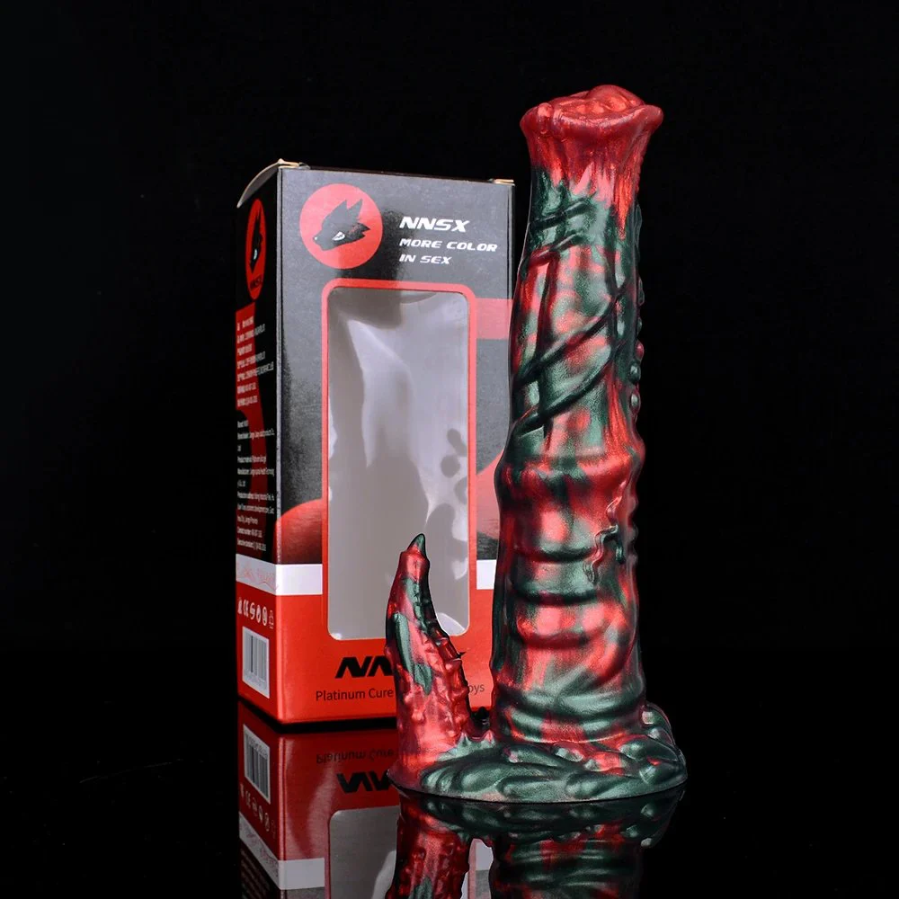 Alien Cock Fantasy Dildo Red Devils Huge Horse Dildo Large Butt Plug Horse Sex Toy for Male Dildo Animal Toy