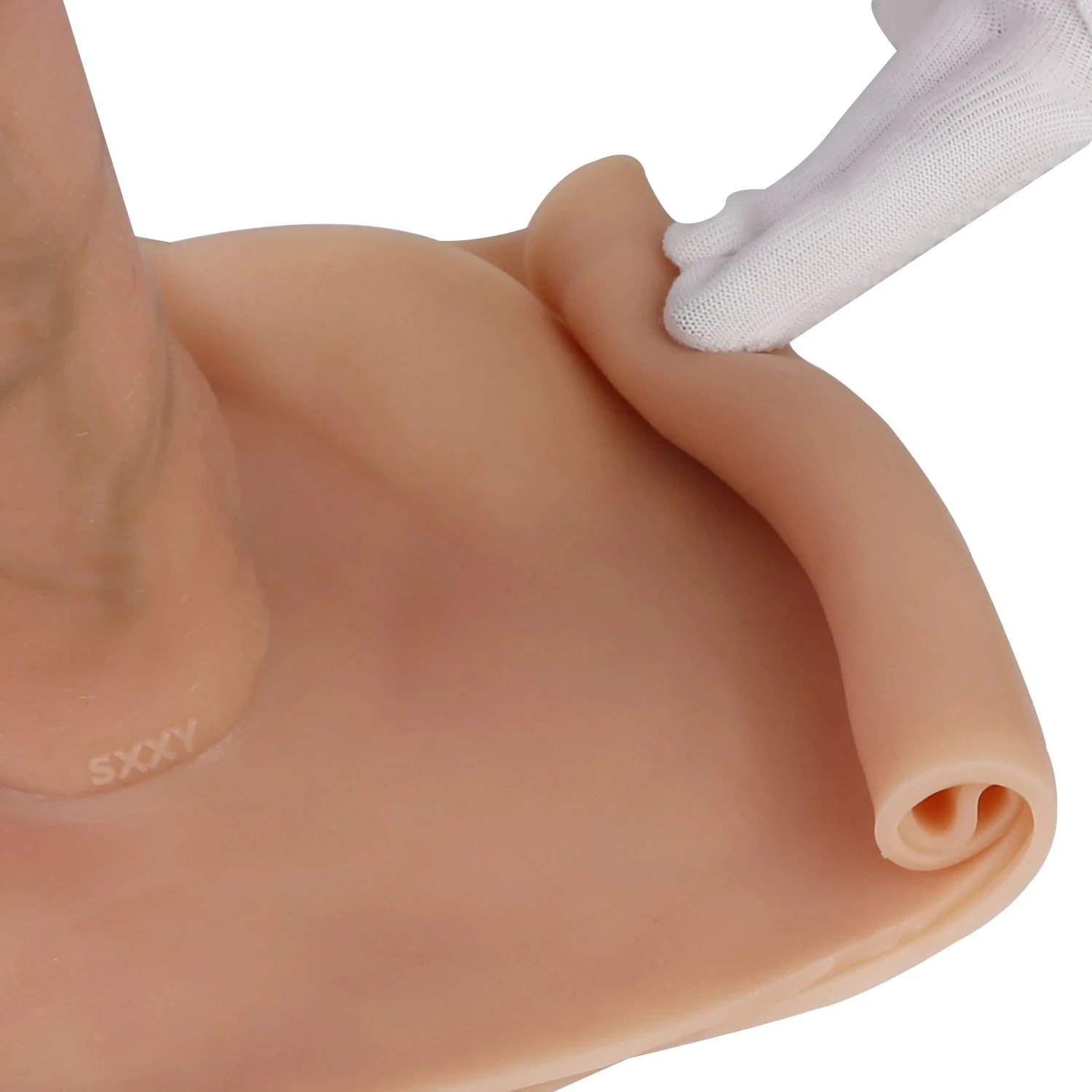 Reusable Penis Sleeve Delay Ejaculation Cock Ring Testis Bondage Sex Toys for Men Dick Extender Enhancer Realistic Dildos Condom