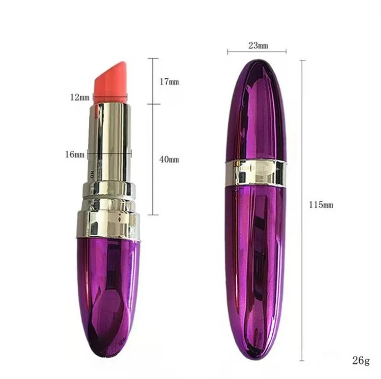Mini Lipstick Vibrating Egg Waterproof Discreet Mute Bullet Lipstick Vibrator Sex Toy Women