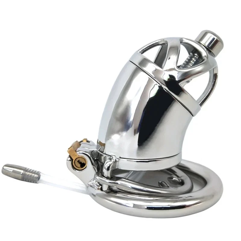 20B Male Chastity Lock Chastity Machine to Prevent Husband Derailment Abstain From Removing Metal Stainless Steel JJ Lock