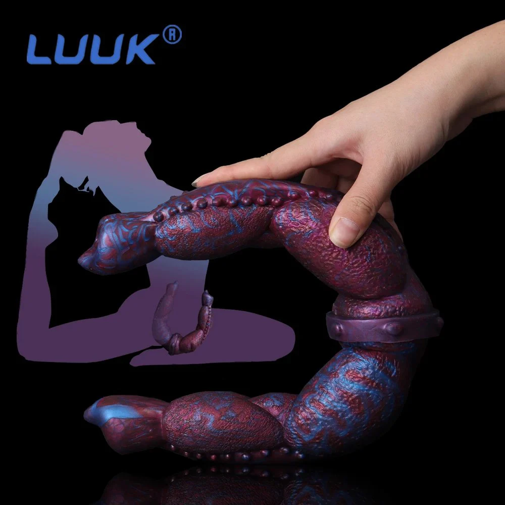 43cm Long Double Dildo Big Size for Couples Lesbian Vagina Masturbation Anal Massage Anus Dilators Sex Toy Sexual Wellness