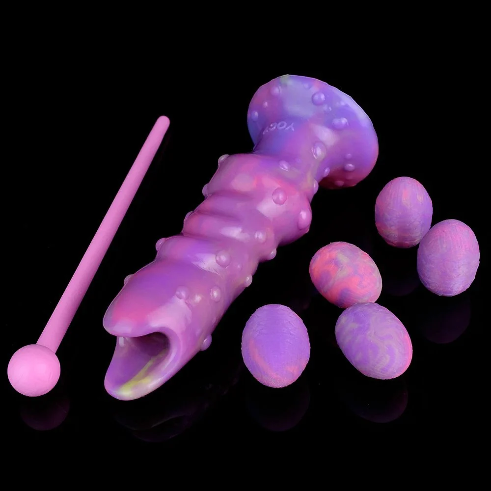 Alien Ovipositor Dildo Can Grow in the Night Egg Laying Dildo Ovipositor Sex Toys Cocks Dildos