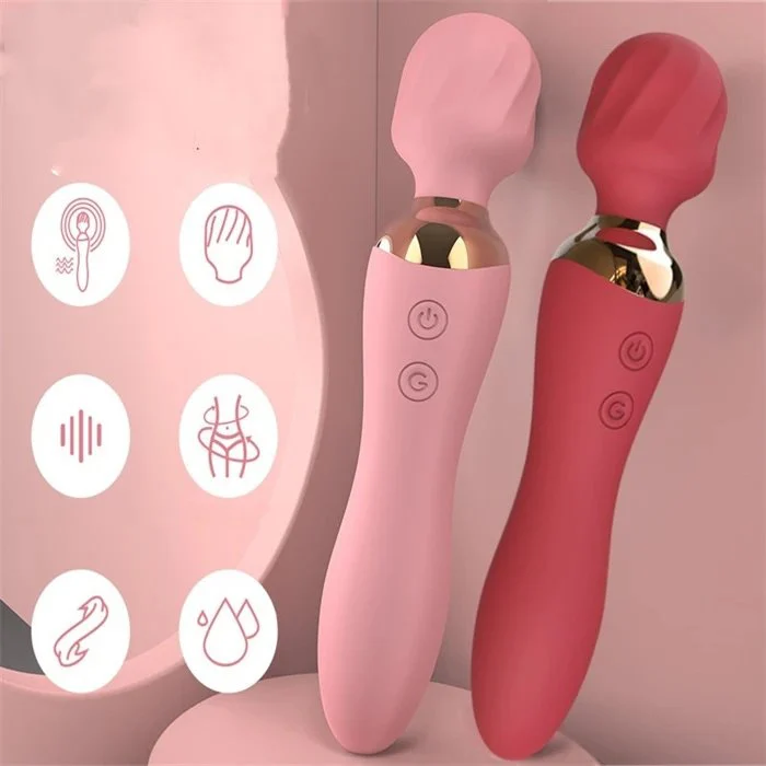 Heating 10 Frequency Automatic Wand for Women Sex Toys Stimulating Clitoris Vibrators Product