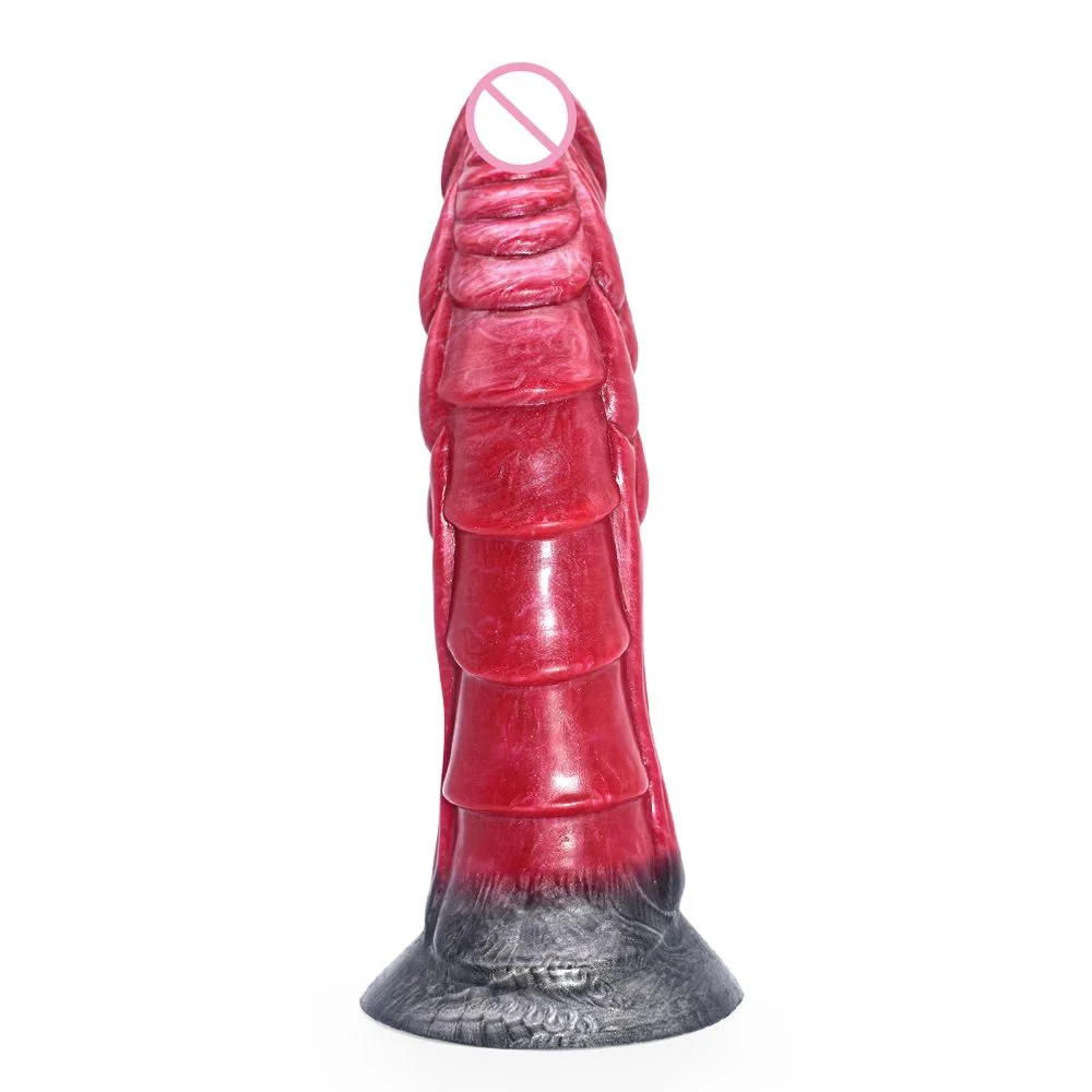 23 cm Fantasy Monster Silicon Dildos Sex Toy Realistic Penis Dragon Scale Dildo