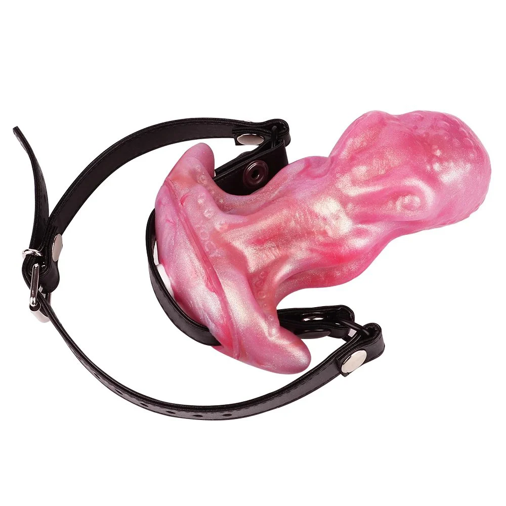 S M L Silicone Strapon Belt Buttplug Remote Control Vibrator Mouth Gag Toy for Men Women P Spot Stimulator Prostate Massage