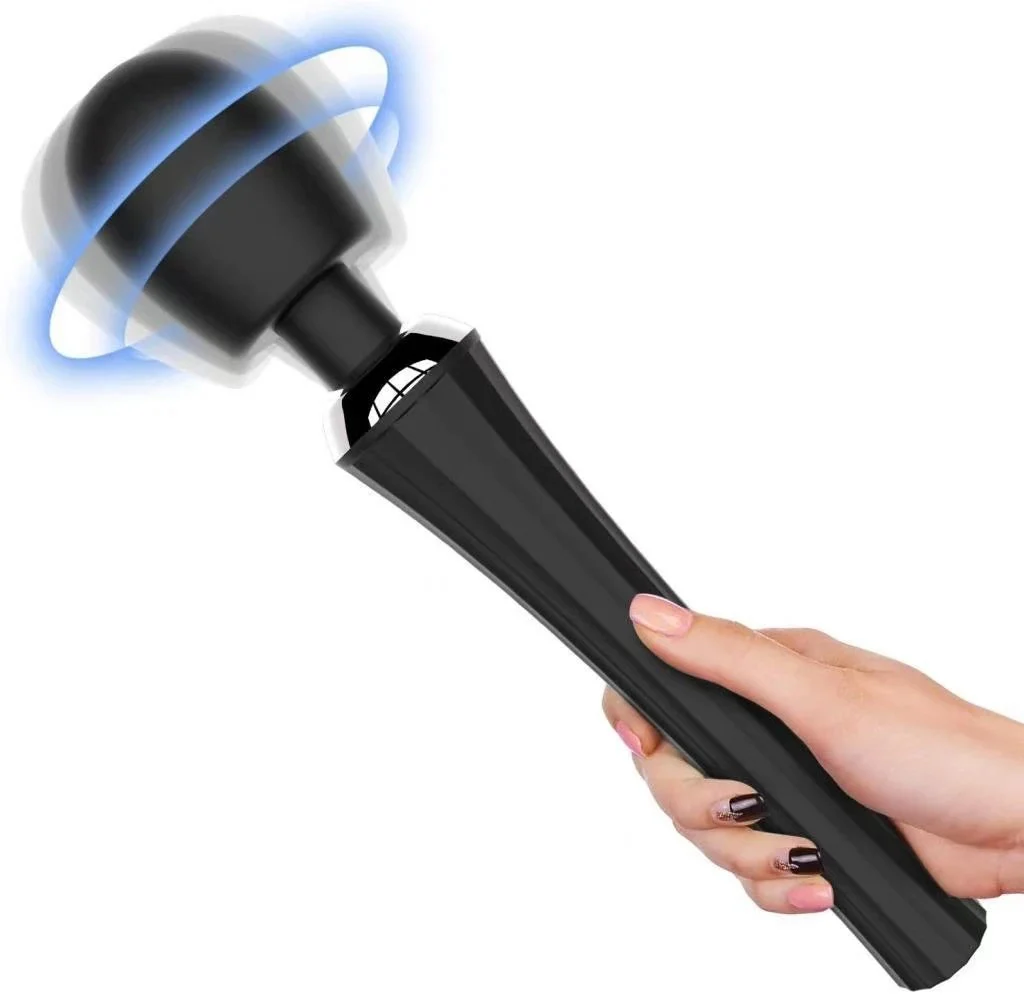 High-Power Adult Sex Toys for Women & Couples Quiet & Waterproof Clitoral Stimulation Wand Massager G-Spot Vibrator