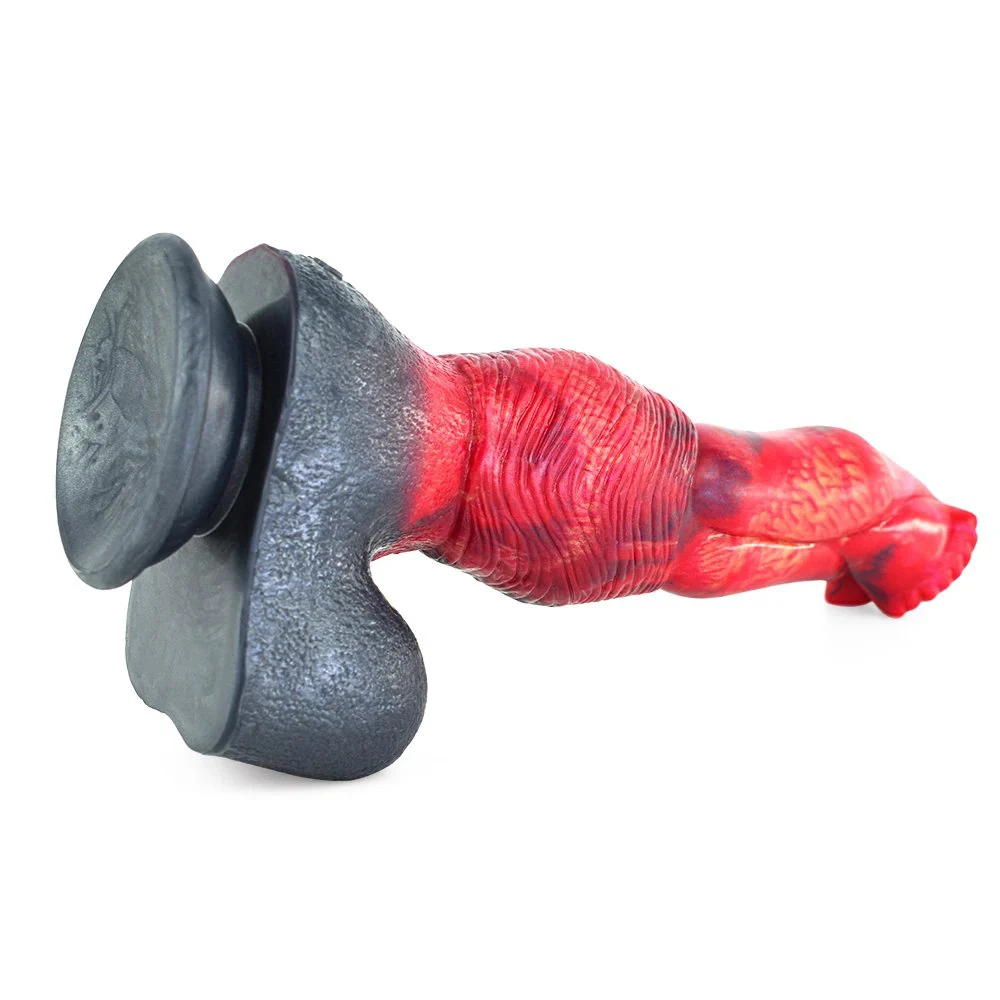 25cm Industrial Size Medical Silicone Monster Ribbed Custom Thick Dildos for Women Anal
