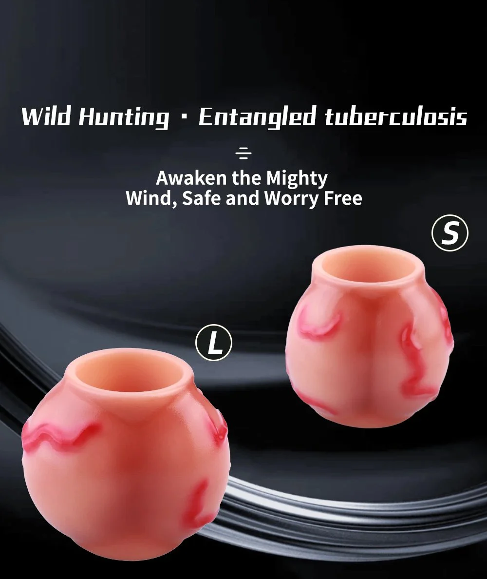 Thick Penis Sleeve Dildo Enlargers, Big Knot Silicone Penis Sleeve Enlargement Dildo Grith Extender Ejaculation Delay for Men