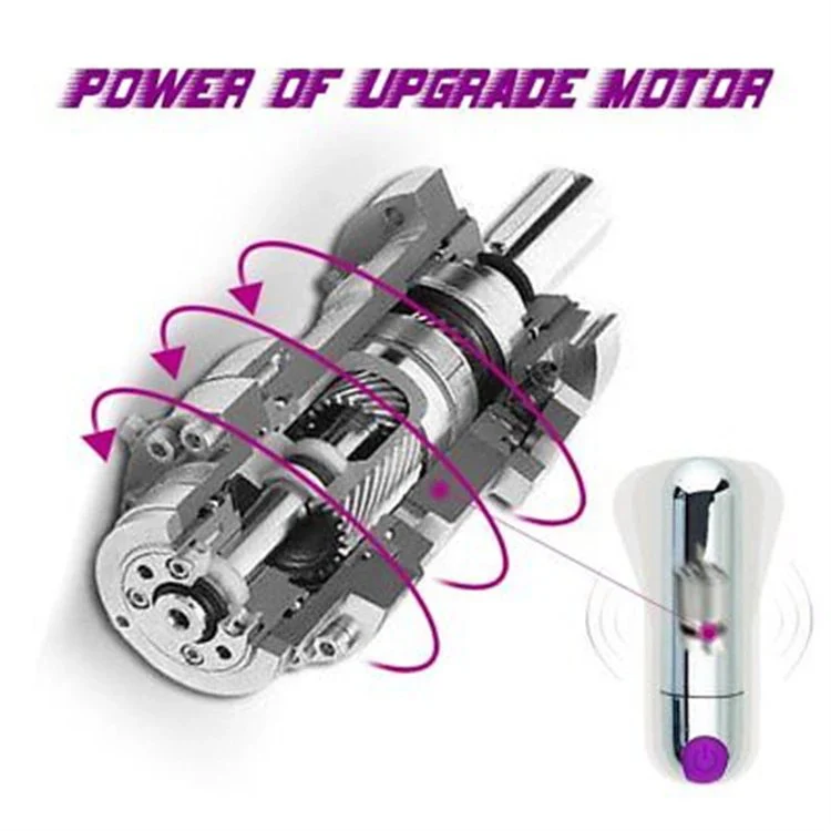 Mini Vibrating Bullet Sex Toy for Women Waterproof Powerful Rechargeable USB 10 Speed Bullet Vibrator