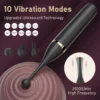 Silicone Mini Vibrators for Women Clitoral G-Spot Stimulation 10-Speed Vibration Modes Waterproof USB Rechargeable Adult Sex