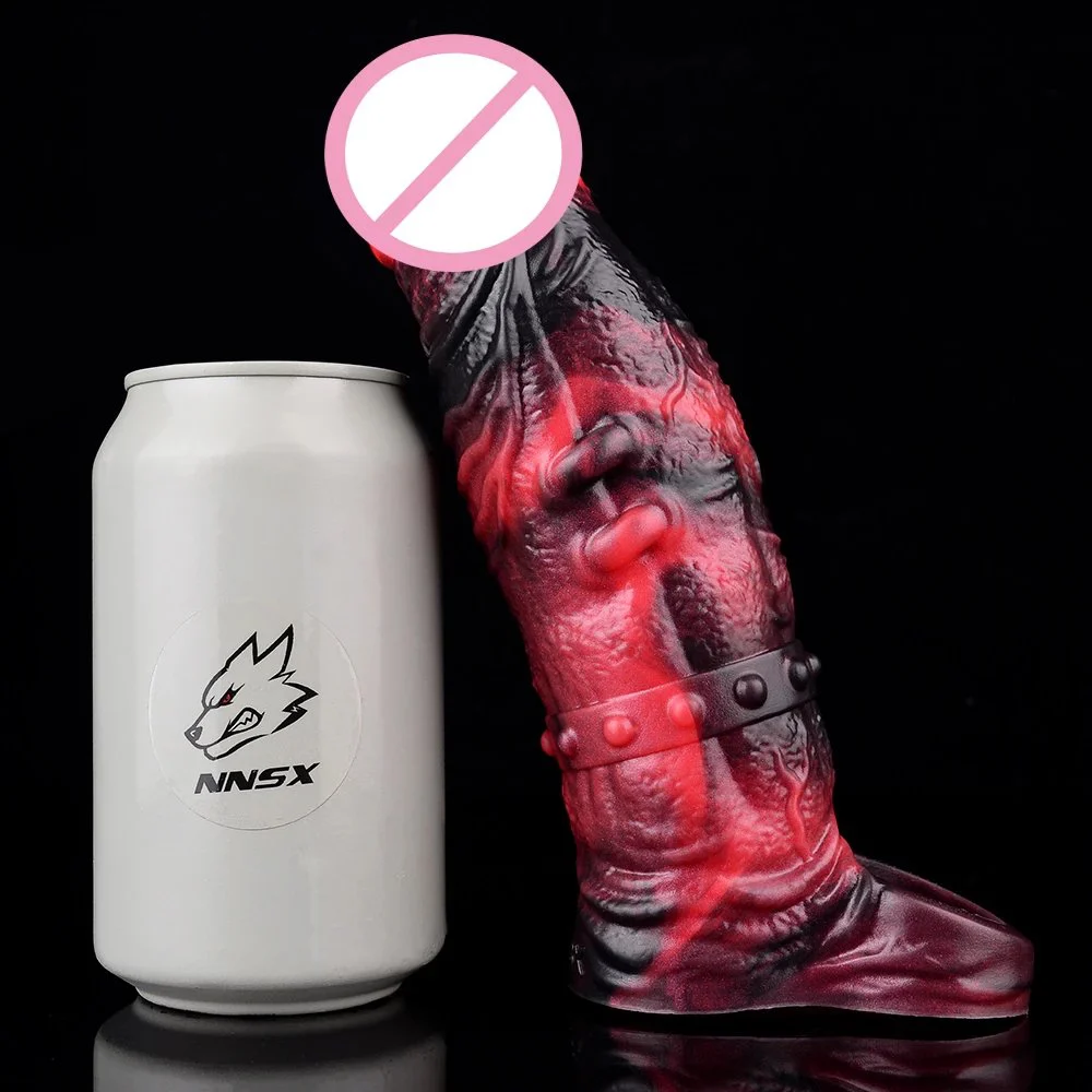 Reusable Soft Fantasy Penis Sleeve with Vibrator New Pressure Feeling Fantasy Dildo Sleeve for Men Sex