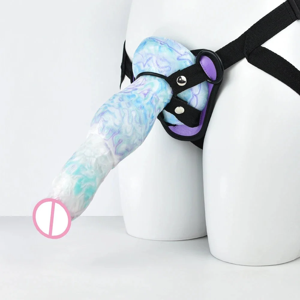 26cm Animals Shape Dildo Strapon for Women Lesbian Sex Toy Belt Strap on Wearing Dild