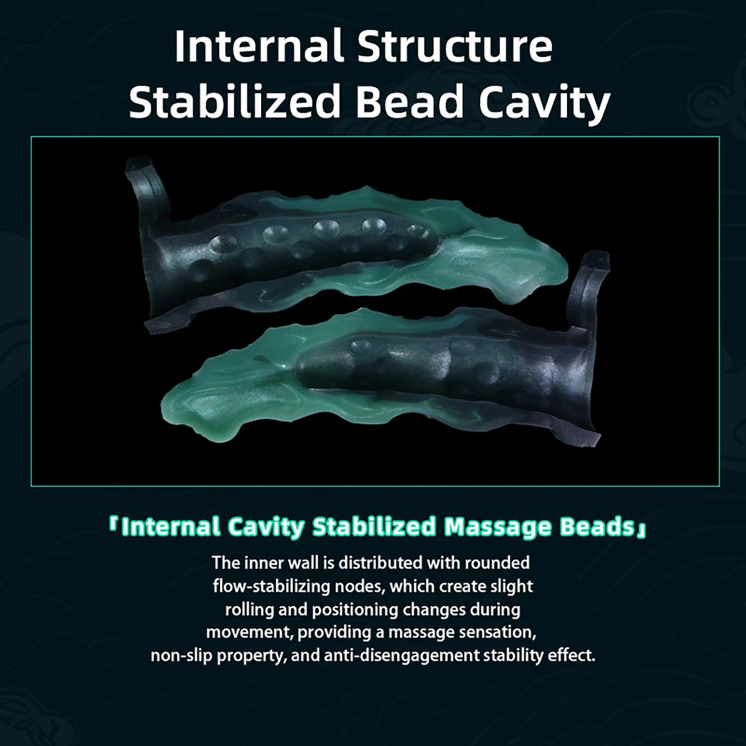 Reusable Condom Wolf Knot Dildo Sleeve Sex Toys for Men Dick Enlargement Delay Ejaculation Hollow Penis Sheath Adult Toys