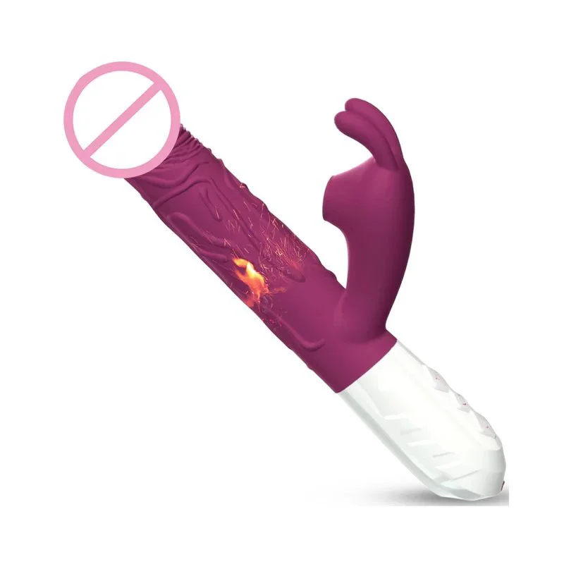 G-Spot Rabbit Vibrator for Female Masturbation with Heating Function