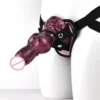 Quality Assured Strap on Dildo Nontoxic Silicone Total Length 20CM Dildo Big for Lesbian Sex Wear Penis with Belt Strap on Dildo