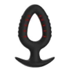 Men's Anal Expander Sex Toys Silicone Stainless Steel Butt Plug and Anal Beads for Men and Women
