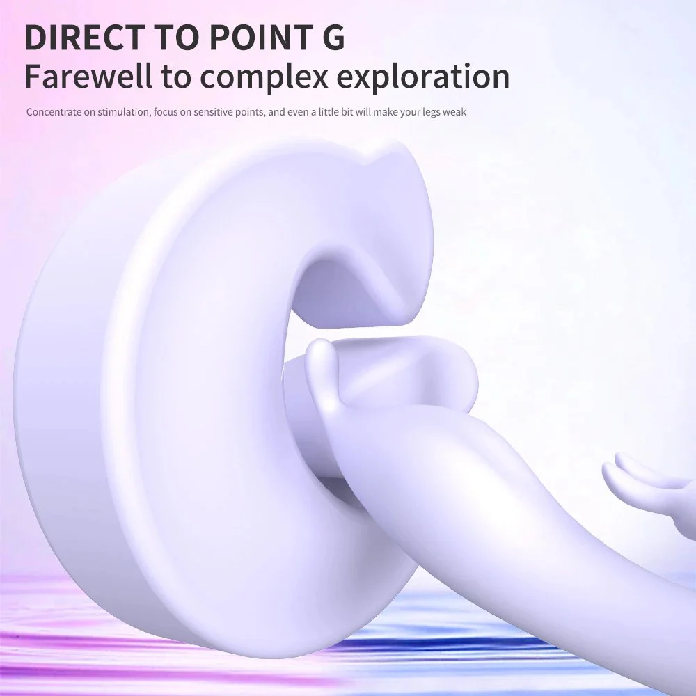 Gelance 12 Frequency Double Head Vibration Female Sex Toy Rabbit Double-headed Vibrator Masturbator for Woman