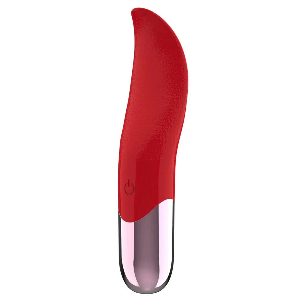 Gelance Adult Intimate Product Tongue Shaped Vibrator for Female G-Spot Clitoral Nipple Teasing Flirting Masturbation