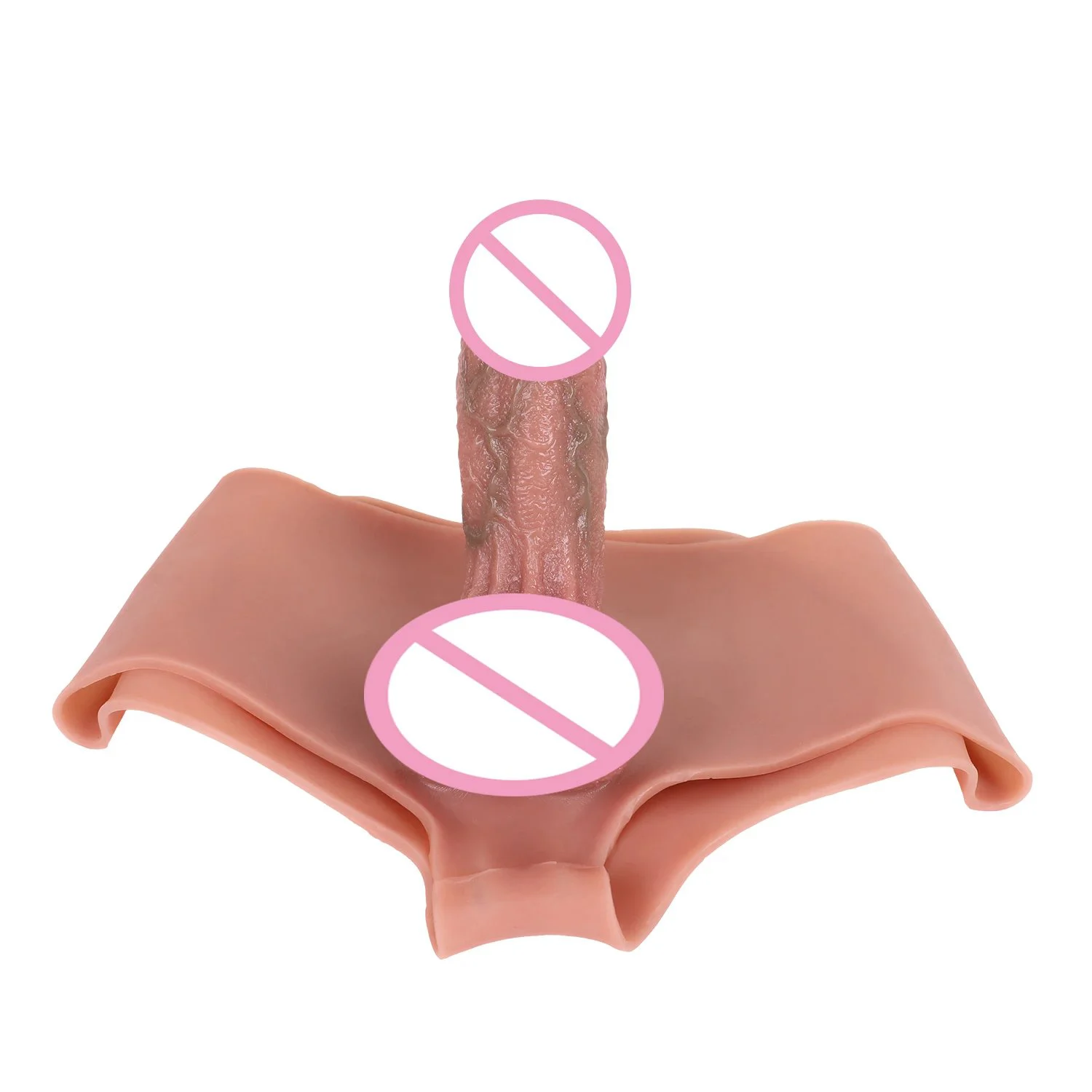 Silicone Thick Penis Dildos Sleeve Big Dildos for Men Hollow Sleeve Drop Ship Sex Toys
