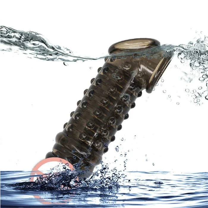 Reusable TPE Condoms with Delayed Ejaculation Waterproof True Touch for Men