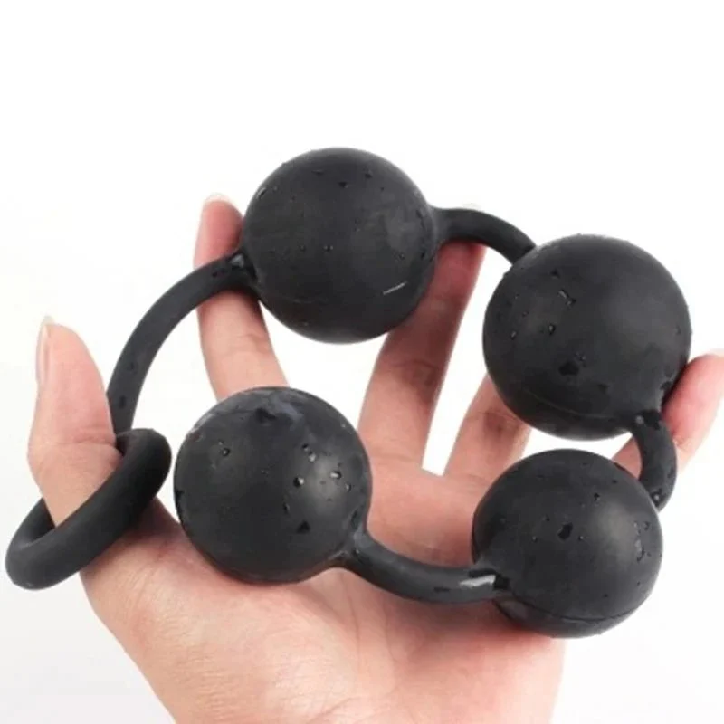 Medical Silicone Large Anal Beads Butt Plug Toys for Anus Sex