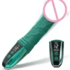 Gelance LCD Screen Dildo for Women with 12 Vibration Modes USB Rechargeable Waterproof IPX7 Adult Vibrator