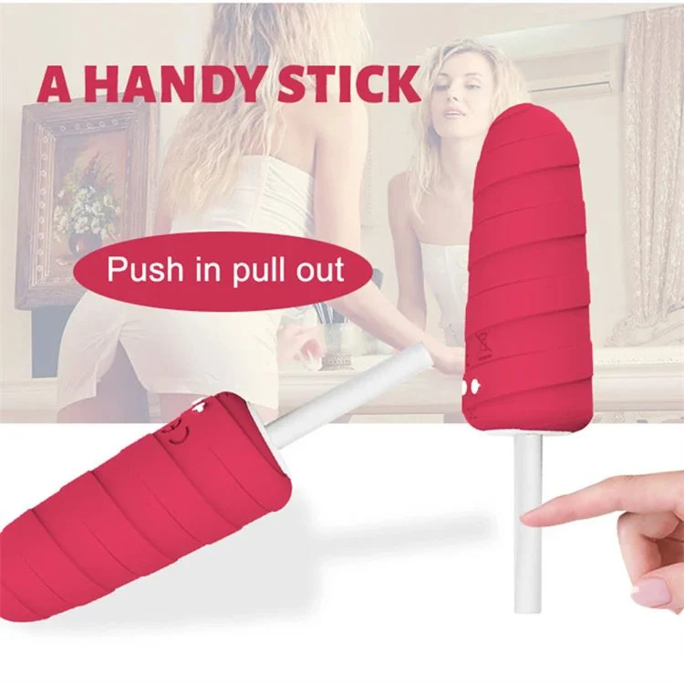 Powerful 10 Frequency G Spot Clitoris Stimulator AV Stick Vibrator Sex Toys for Woman Ice Cream Vibrator