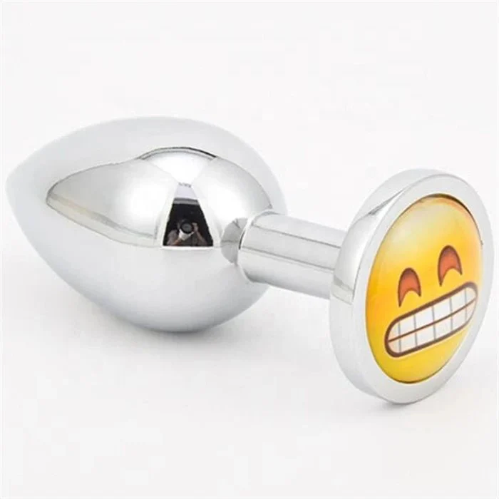Luxury Unisex Fetish Anal Trainer Sex Toys Silicone Stainless Steel Anal Vibrator for Masturbation Jewelry Design Butt Plug