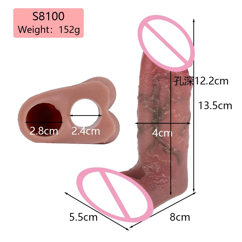 Simulation Phallus Sets Cock Sets Penis Thickening Sex Toys for Man