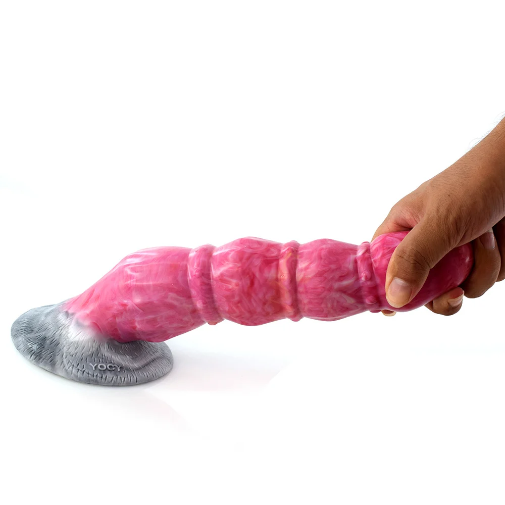 11 Inch Gory Raw Animal Sex Women Toy G-spot Massage Anal Plug for Women