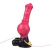 Animal Horse Orgsm Squirting Dildo Inflatable Fantasy Big Knot Dildo 9.4'' Soft Silicone Big Butt Plug Squirting Cock Sex Toy