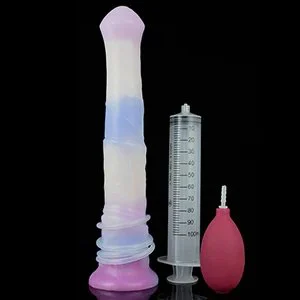 11.61 Inch Huge Artificial Animal Horse Dildo Squirting Realistic Vibrating Penis Sex Toy for Women