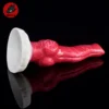 Animal Shaped Dildo Soft Silicone Elephant Nose Cock With Dog Knot Penis Sex Toy for Women