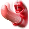 G Spot Occlusal Vibrator Women Clit Stimulator Deep Wriggle Licking Swing Realistic Tongue Biting Vibrators for Female Couples