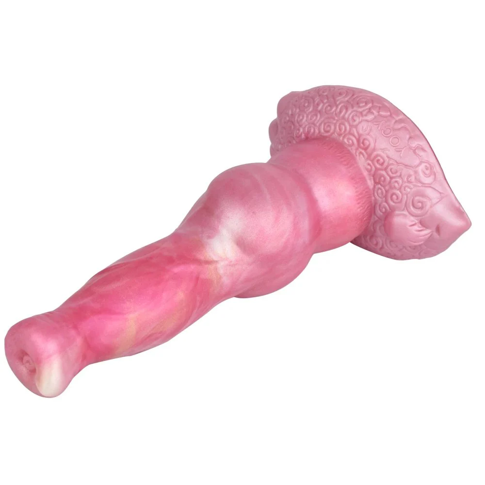 10 Frequency Vibration Real Feeling Female Masturbation Dog Dildo Sex Toys Stretching Vibration Penis for Women