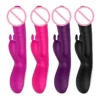Handheld Thrusting Rabbit Dildo Vibrator Clitoris G-Spot Stimulator Masturbation Rabbit Vibrators