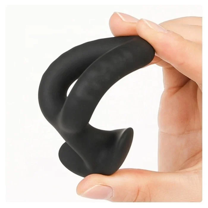 Men's Anal Expander Sex Toys Silicone Stainless Steel Butt Plug and Anal Beads for Men and Women