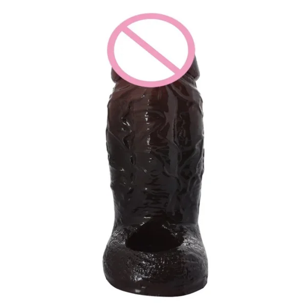 Realistic Sleeves with Testicle Ring Silicone Sleeves for Enlargement and Time Extension Extreme Sleeve Improves Endurance
