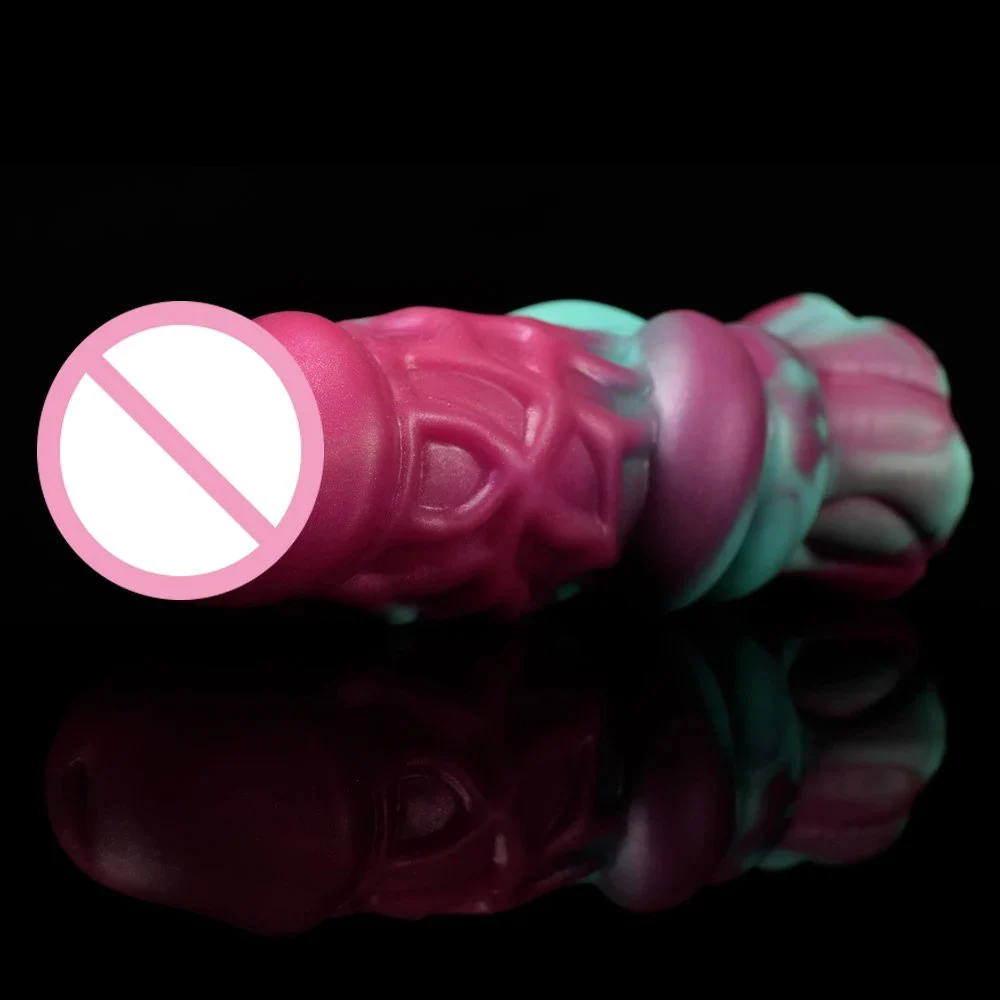 Realistic Adult Sex Toys Rubber Soft Dildo for Unisex Plastic Artificial Silicone Penis Dildo Cover