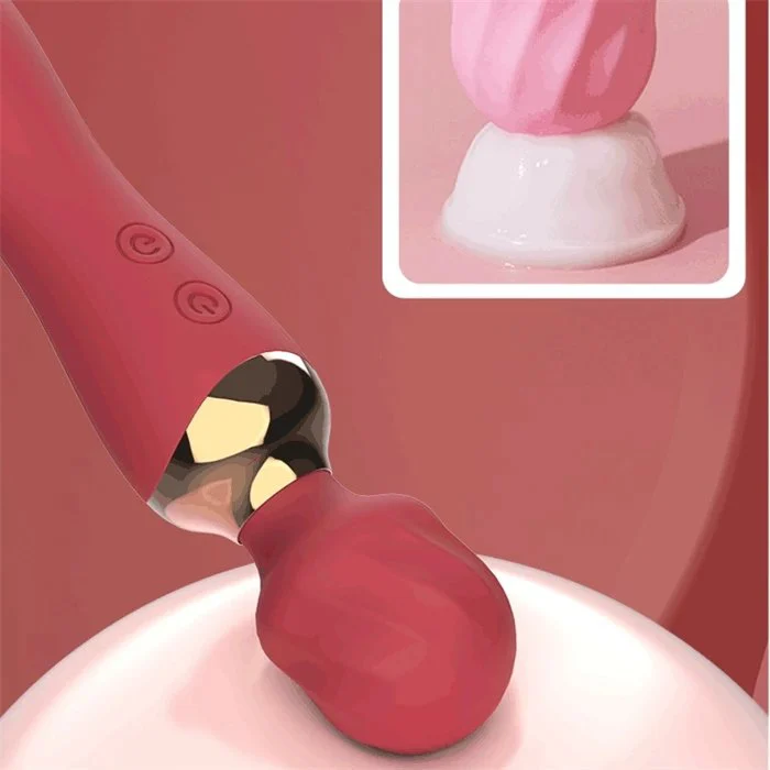 Heating 10 Frequency Automatic Wand for Women Sex Toys Stimulating Clitoris Vibrators Product