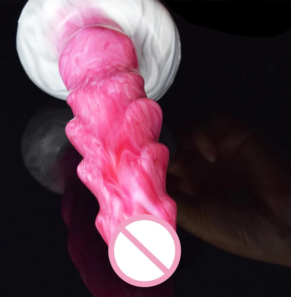 20cm Silicone Animal Dildo Sex Toys Strap on Dildos Realistic Penis Cock with Suction Cup Women Sex Toys